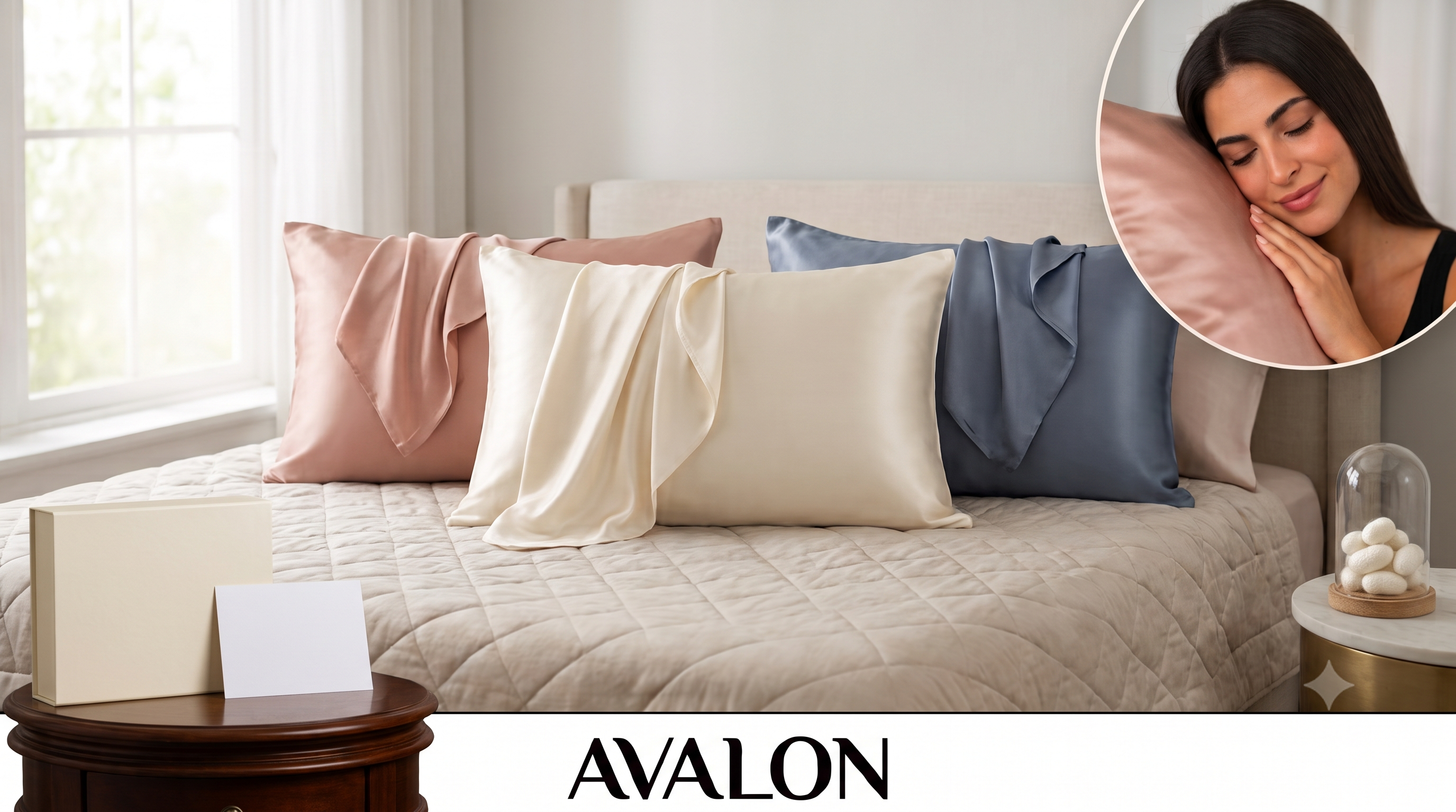 ציפיות משי AVALON – מולברי 22 מומי